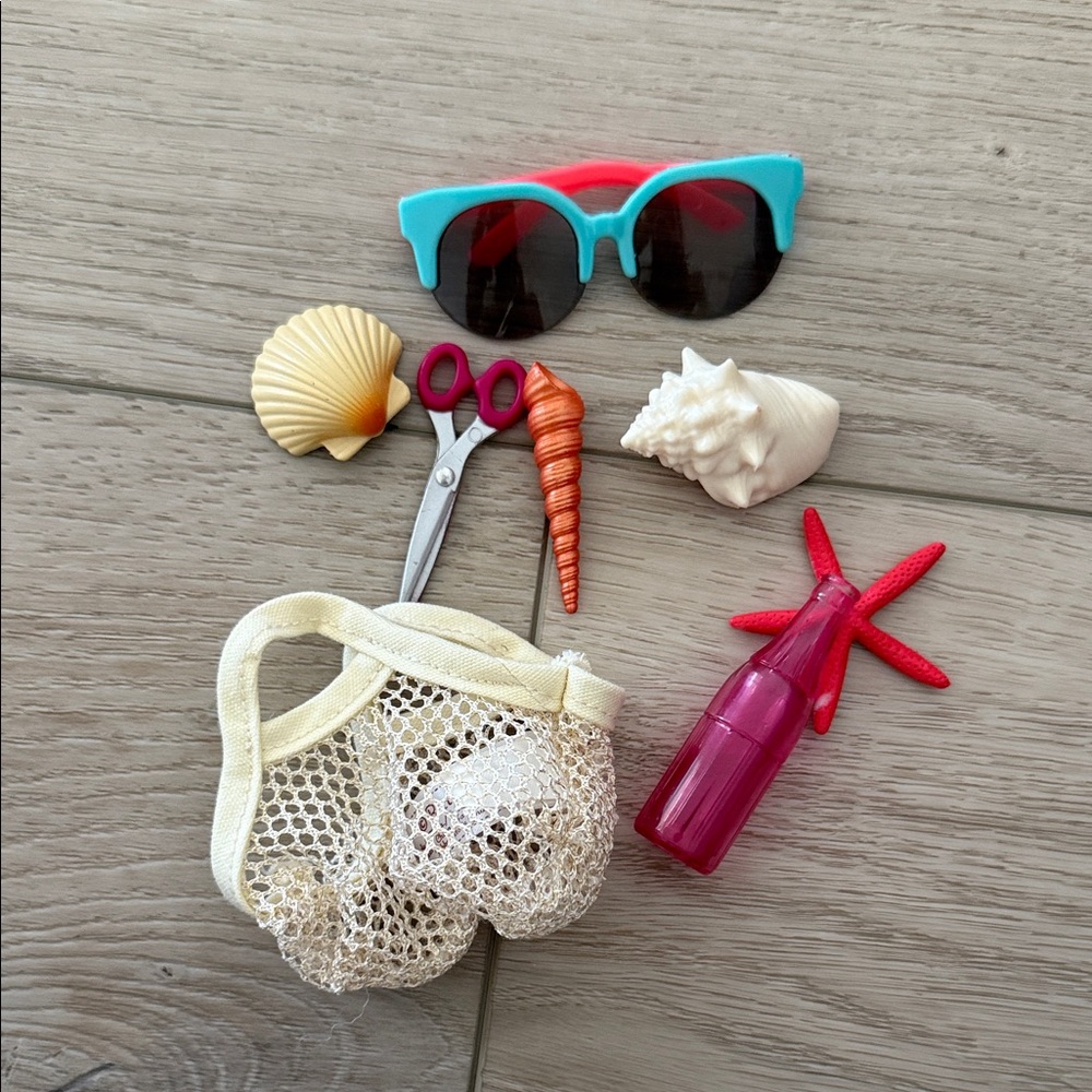 New American Girl Doll Our Generation Beach Set